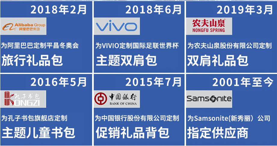 牛津布双肩背包厂家合作案例led背包广告厂家定做